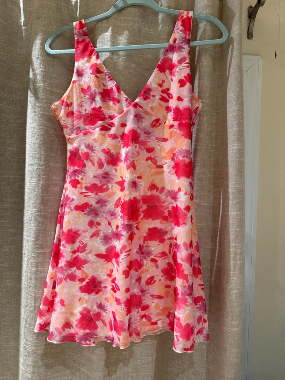 Princess Polly Pink & Peach Floral Dress